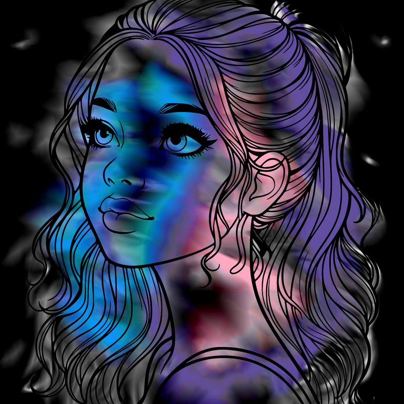 beautiful realistic girl