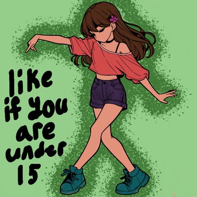 realistic girl danceing