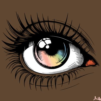 realistic eye