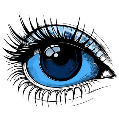 realistic eye