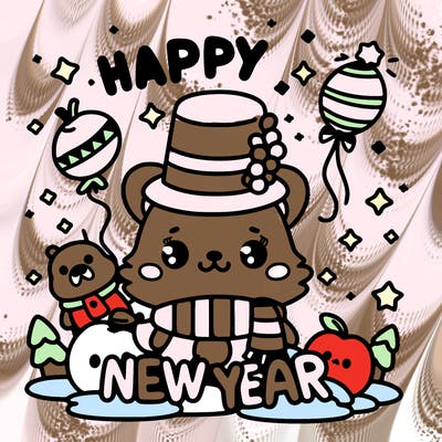 message : happy new year