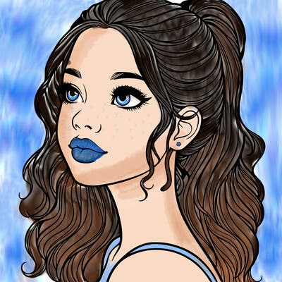 beautiful realistic girl