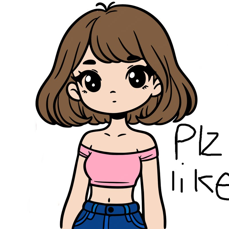 girl in a cute crop top