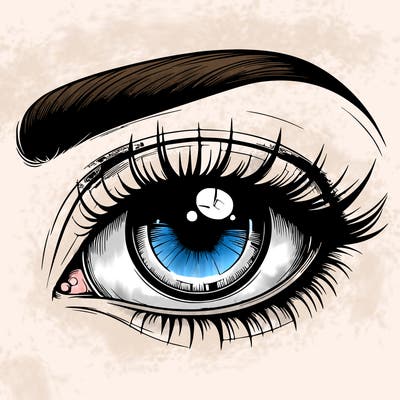 realistic eye