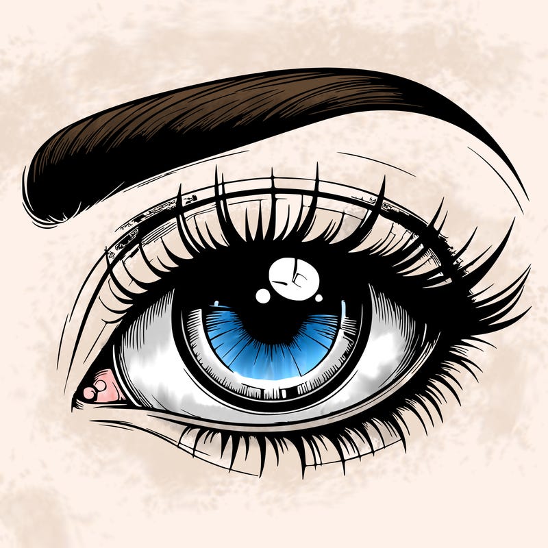 realistic eye