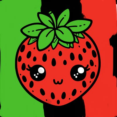 cute strawberry