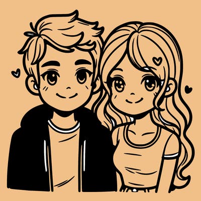 boyfriend and girlfriend