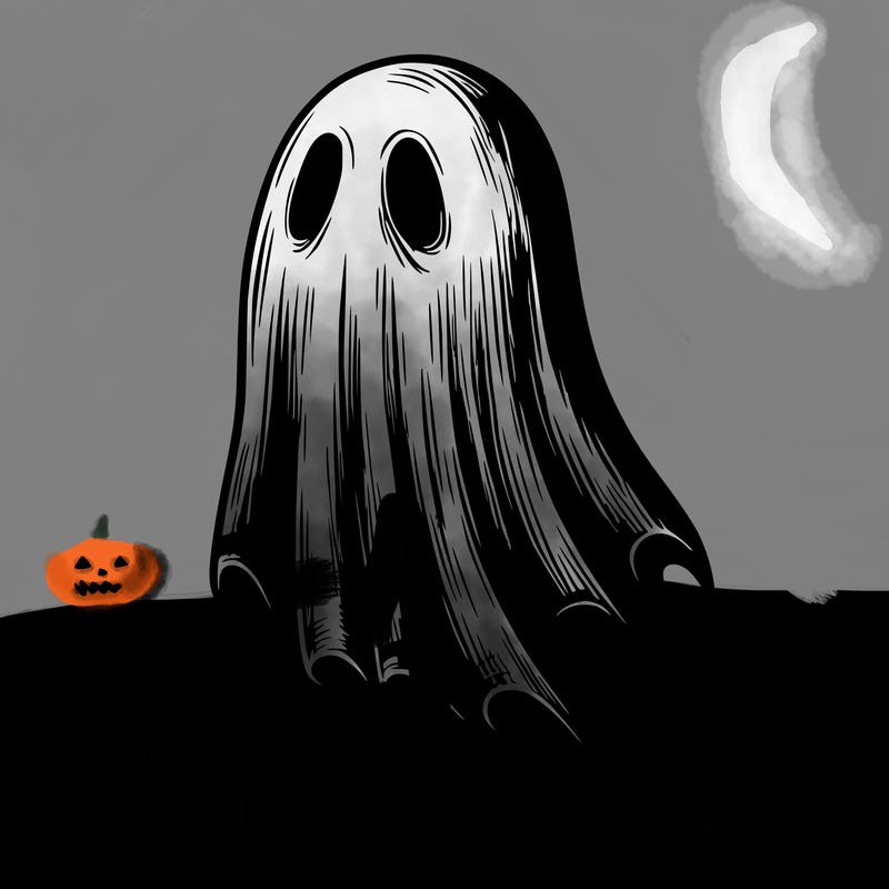 realistic creepy ghost