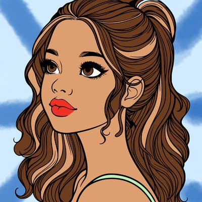 beautiful realistic girl