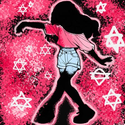 realistic girl danceing