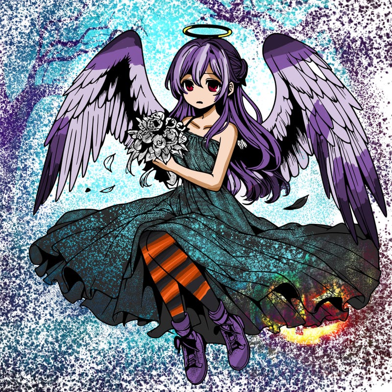 manga angel realistic