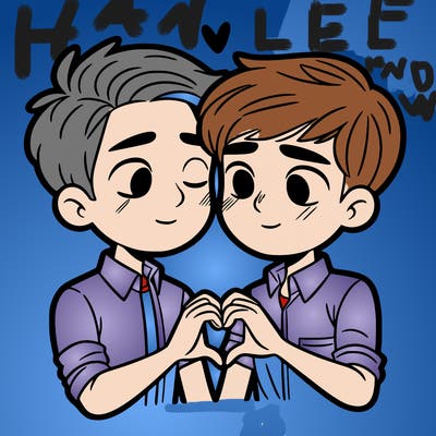 two boys in love