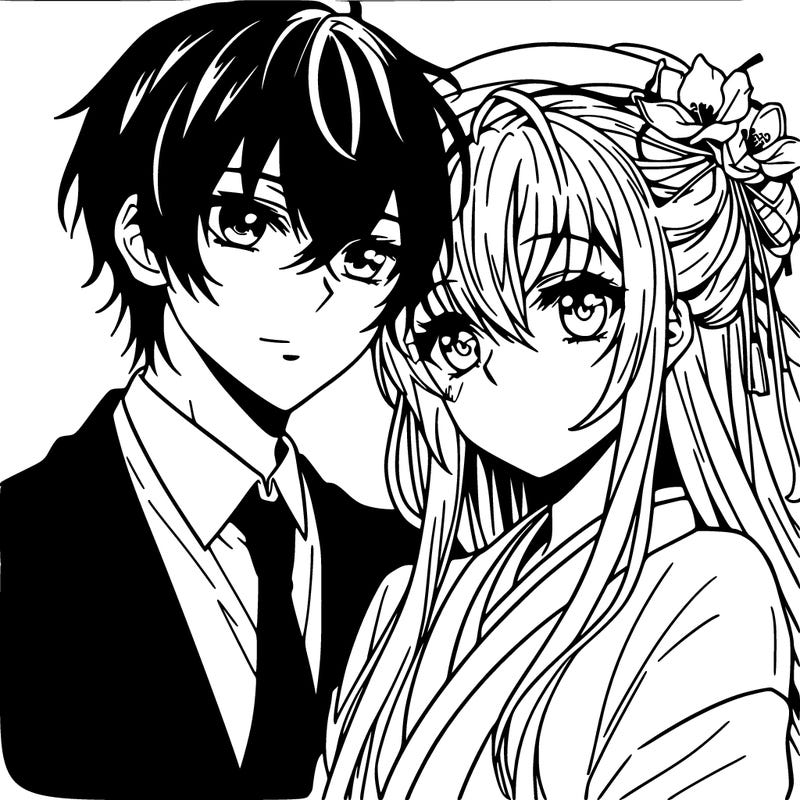 anime couple