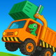 Dinosaur Garbage Truck Games
