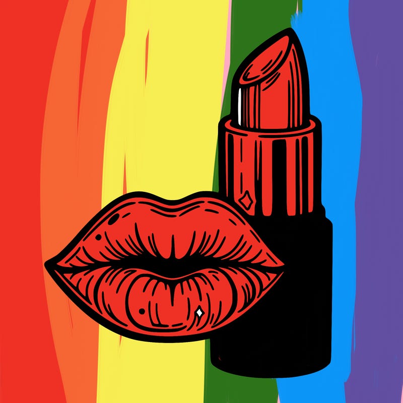 lips and lipstick