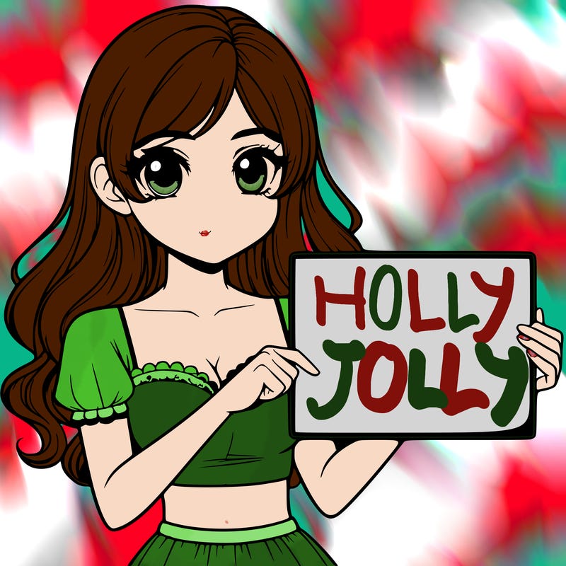 realistic pretty girl holding blank sign