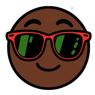 emoji with sunglasses