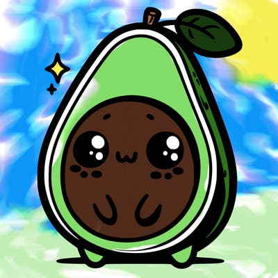 cute avocado