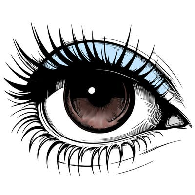 realistic eye