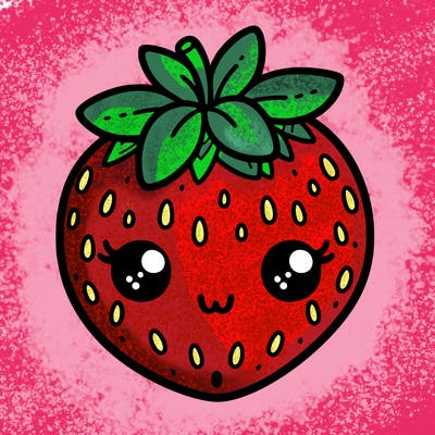 cute strawberry