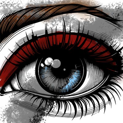 realistic eye