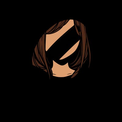 faceless girl in hoodie