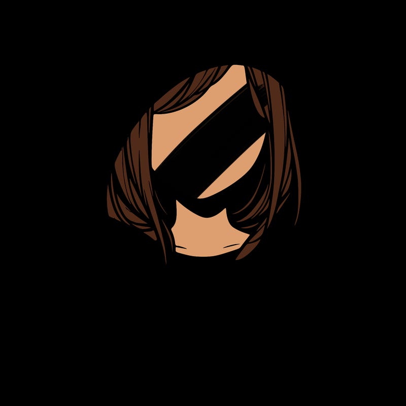 faceless girl in hoodie