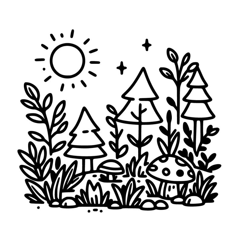 simple aesthetic nature