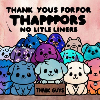 thank you guys for all your support dog