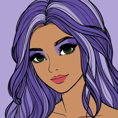 realistic pretty girl