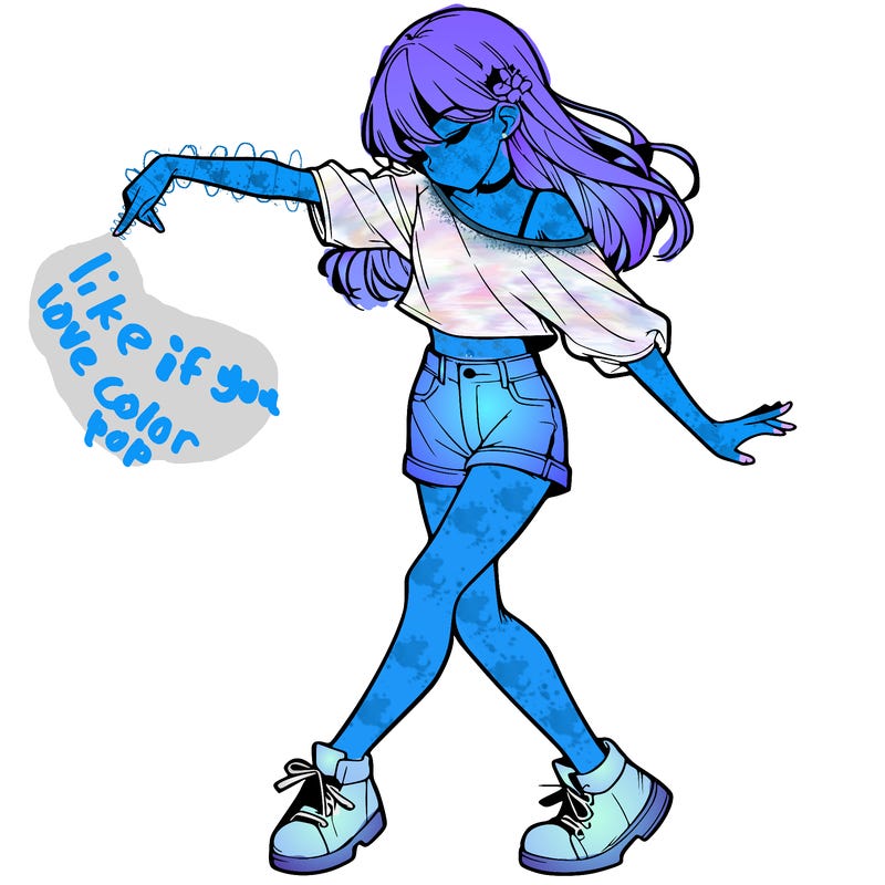 realistic girl danceing