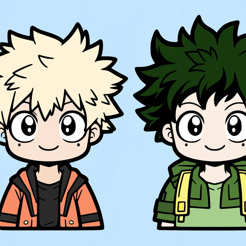 bakogo and deku