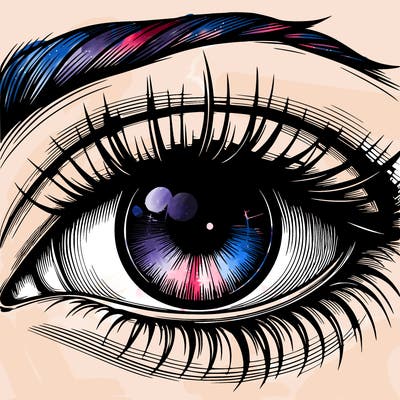 realistic eye