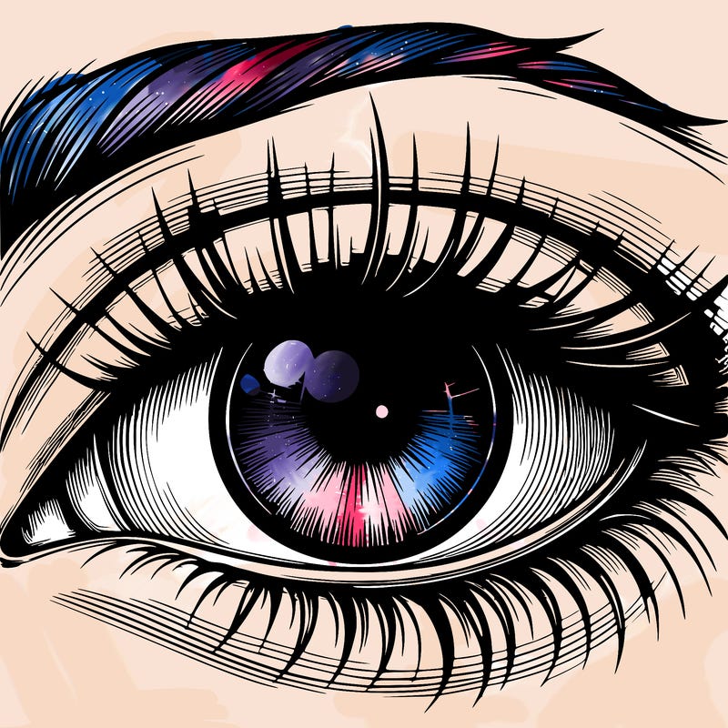 realistic eye