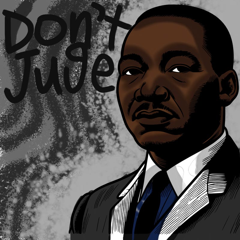 realistic picture of martin luther king