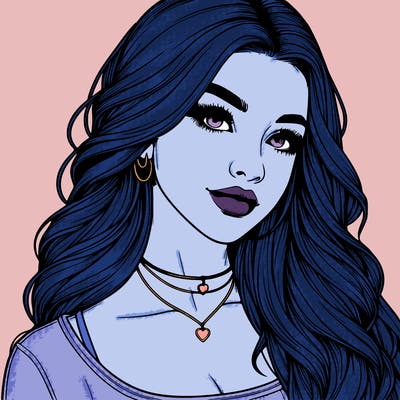 detailed realistic girl