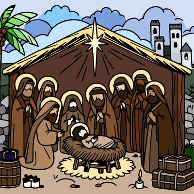 jesus nativity scene