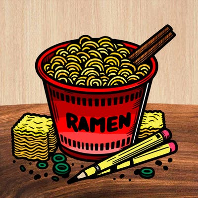ramen noodles