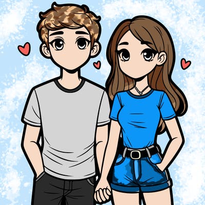 boyfriend and girlfriend