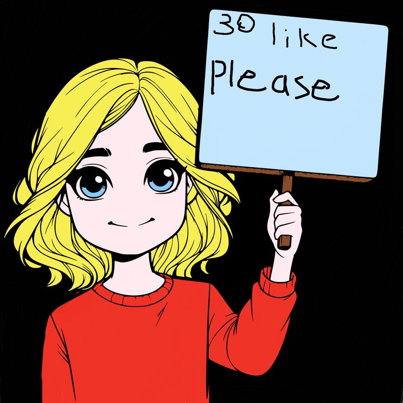 realistic girl holding up a sign