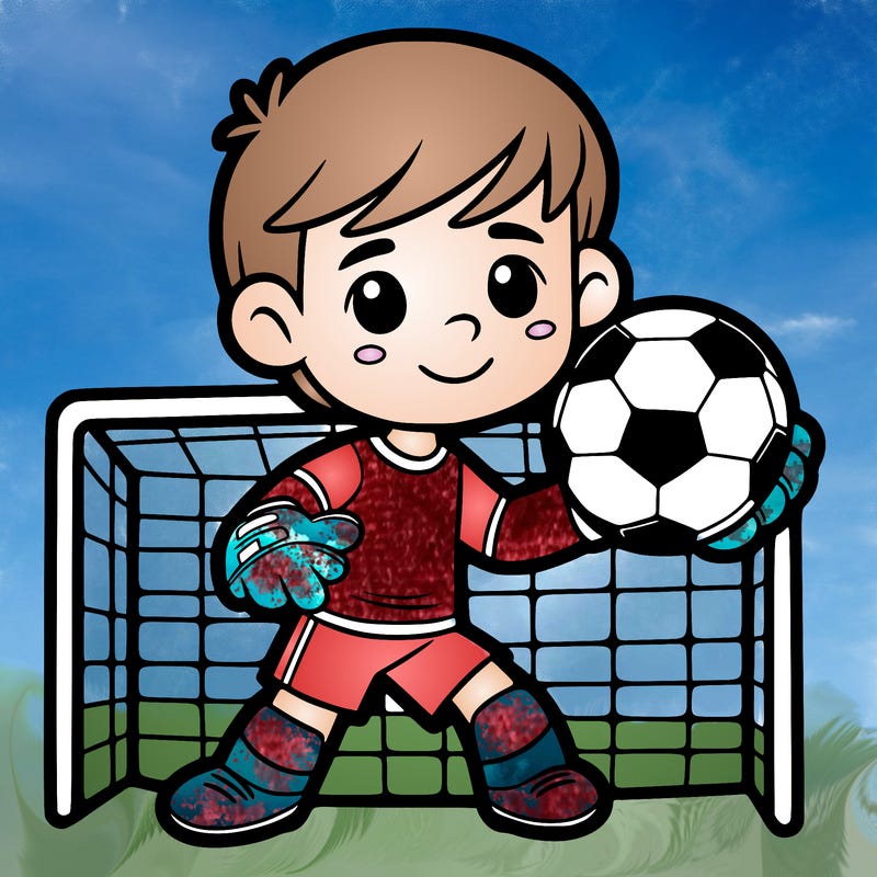 soccer goalie boy