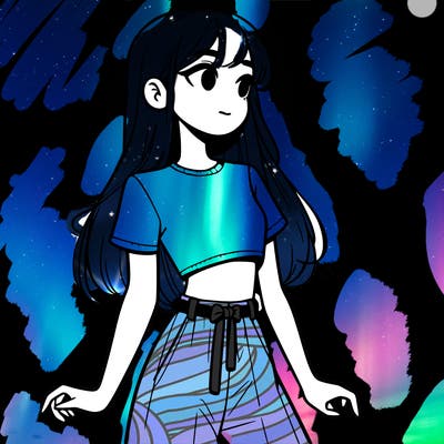 girl in a cute crop top