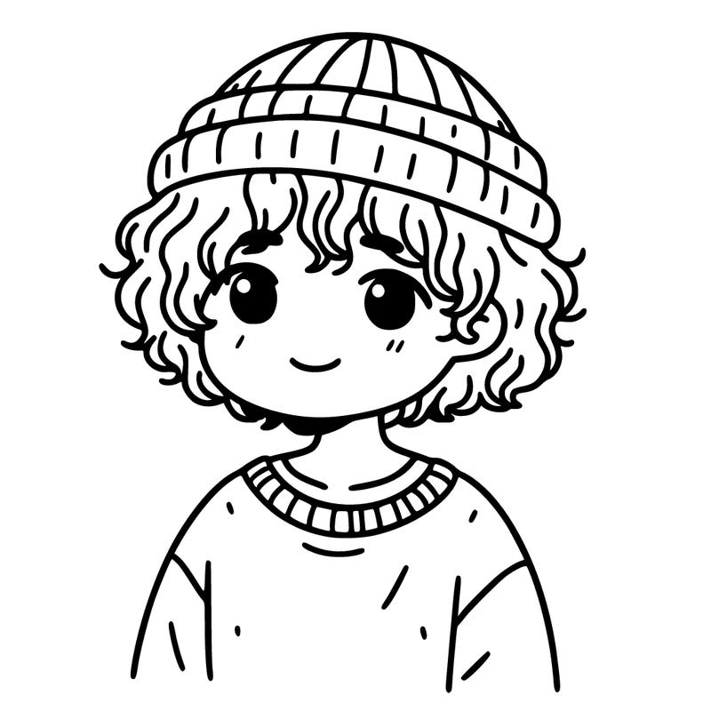 easy, realistic person