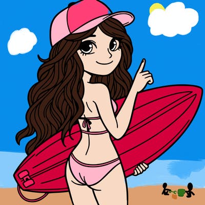 surfer girl