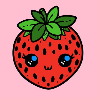 cute strawberry