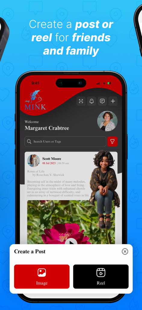 my MINK - Social Networking App | MWM