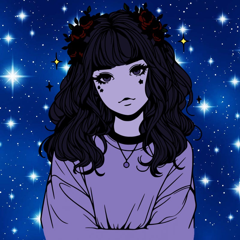 aesthetic girl realistic