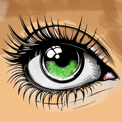 realistic eye