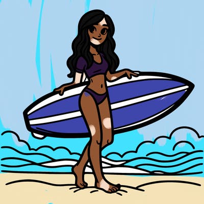 surfer girl