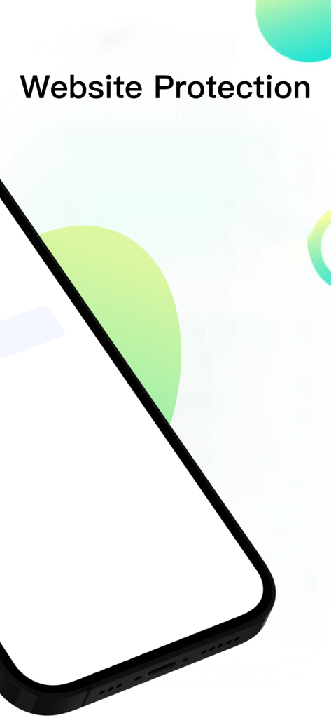 Website protection feature of the AI Smart Search browser app